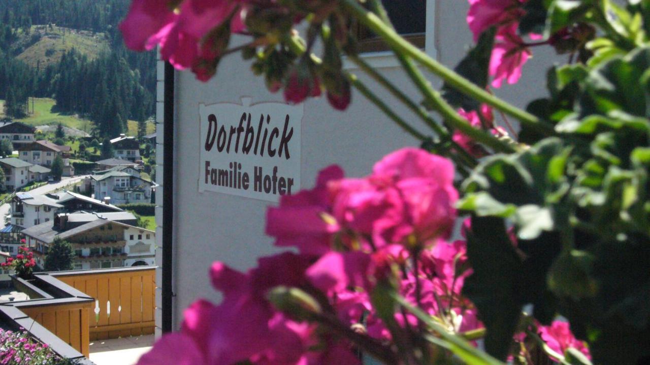Haus Dorfblick Leilighet Filzmoos Eksteriør bilde